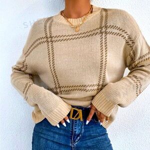 Cute sweater to snuggle up by a fire in